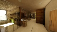 Návrh wellness - Hotel Família, Stará Ľubovňa